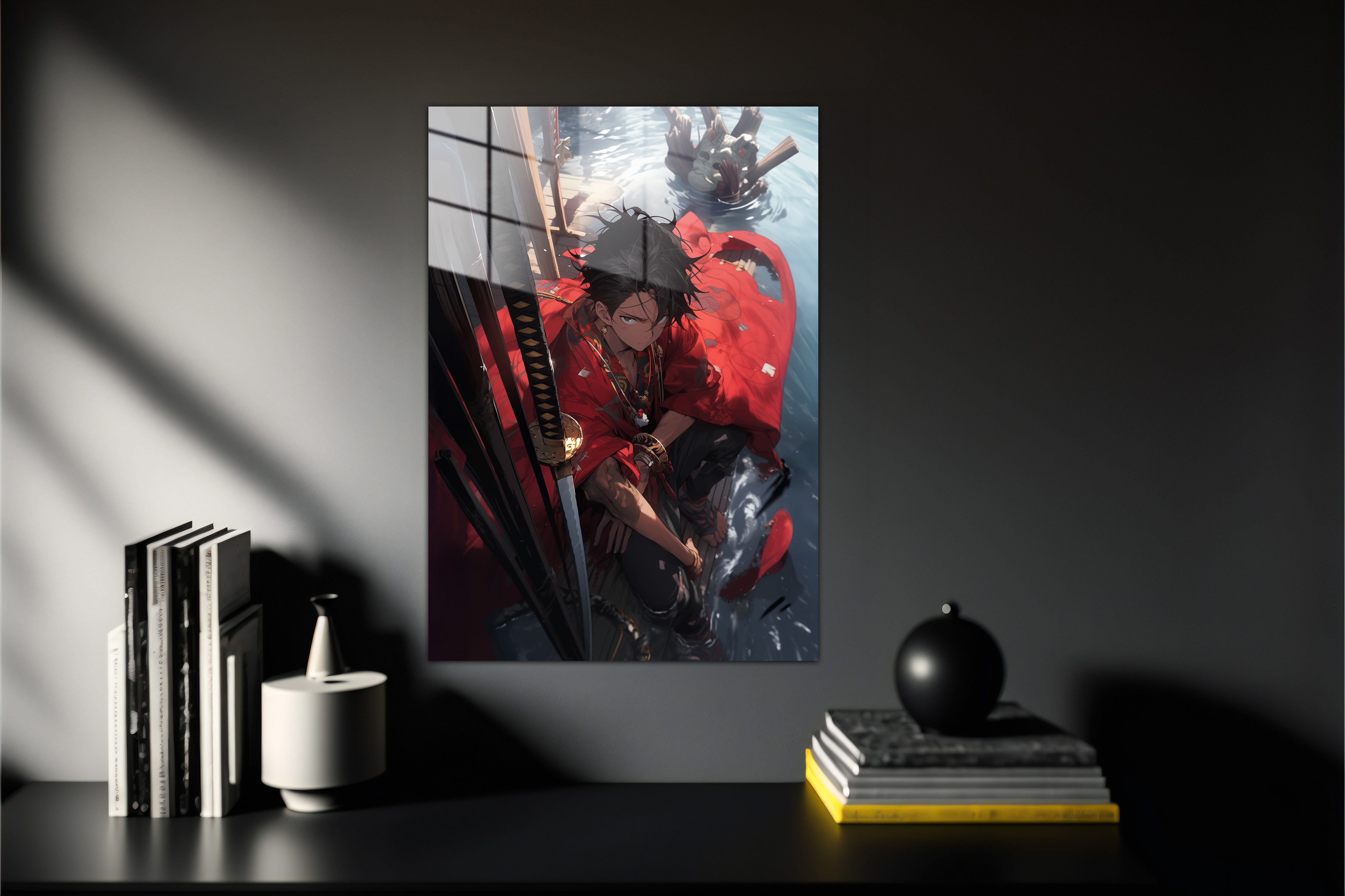 One Piece Luffy Crossover Metal Poster 723