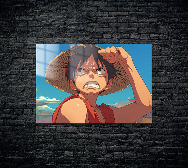 One Piece Luffy Metal Poster 725
