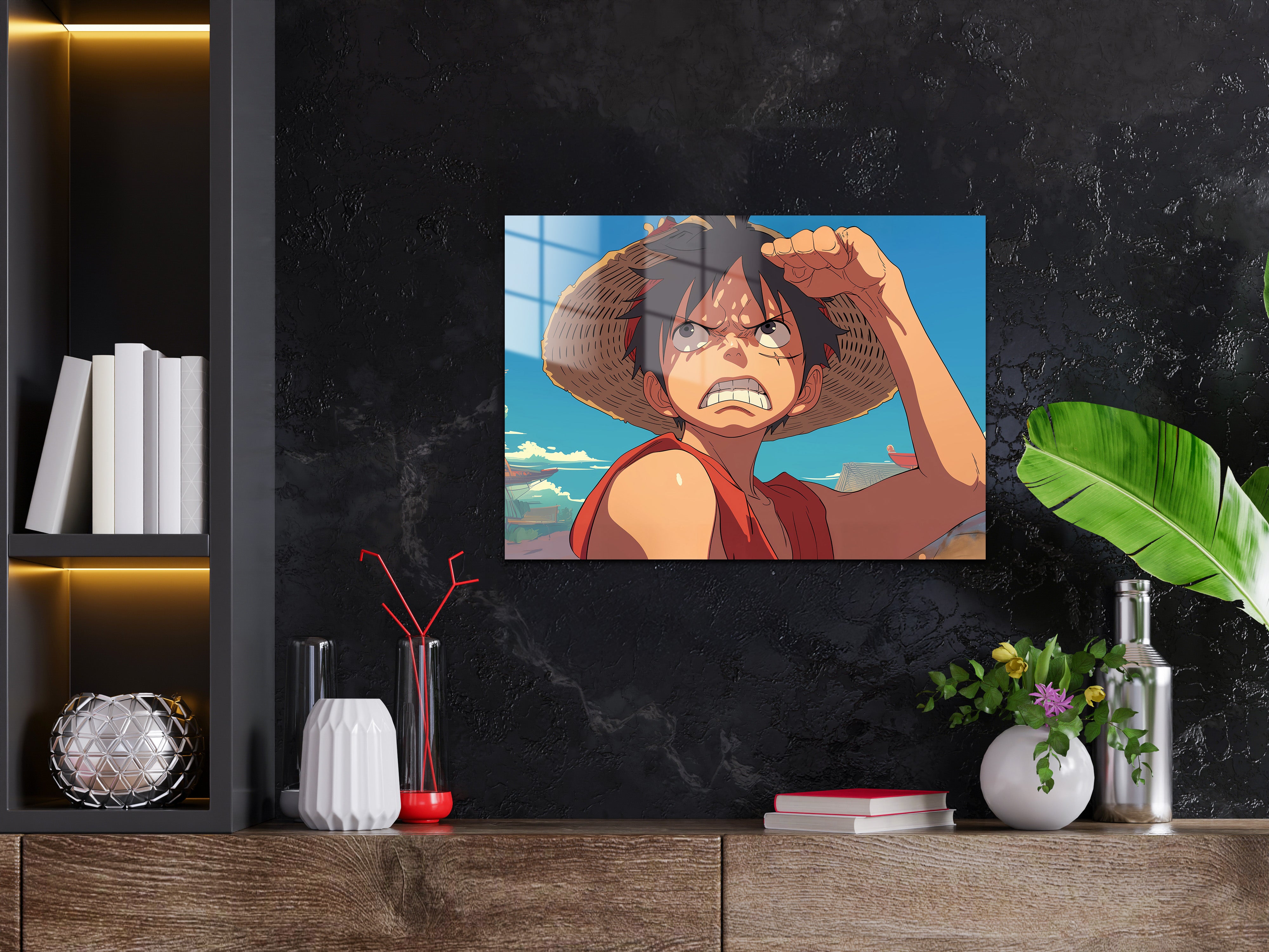 One Piece Luffy Metal Poster 725