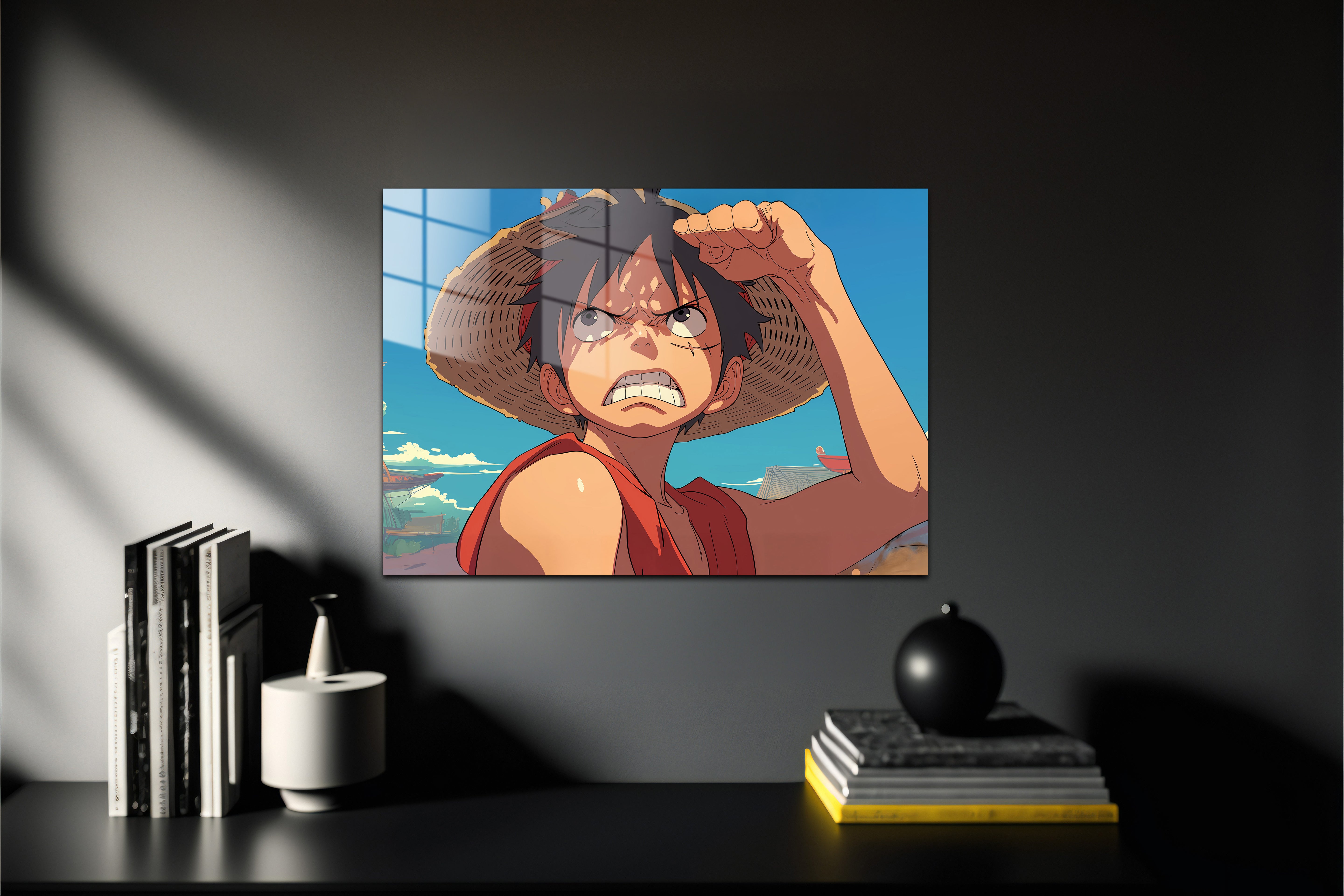 One Piece Luffy Metal Poster 725