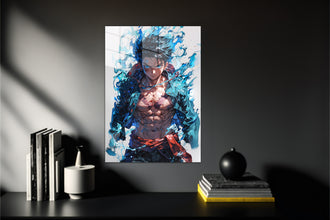One Piece Luffy Crossover Metal Poster 729