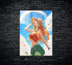 One Piece Nami Metal Poster 720
