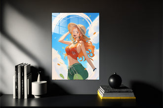 One Piece Nami Metal Poster 720
