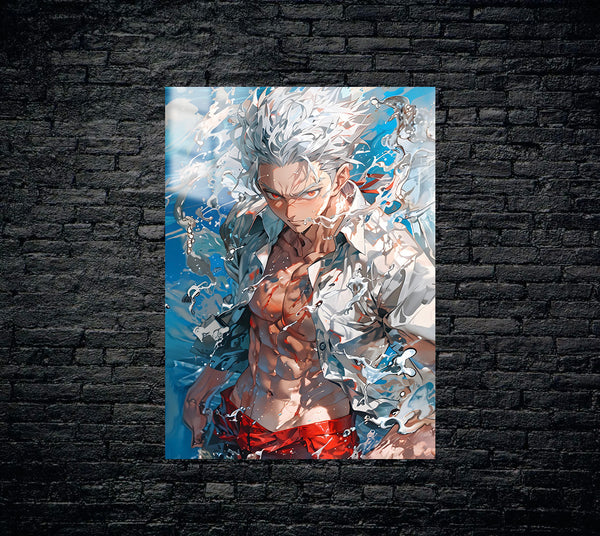 One Piece Zoro Crossover Metal Poster 733