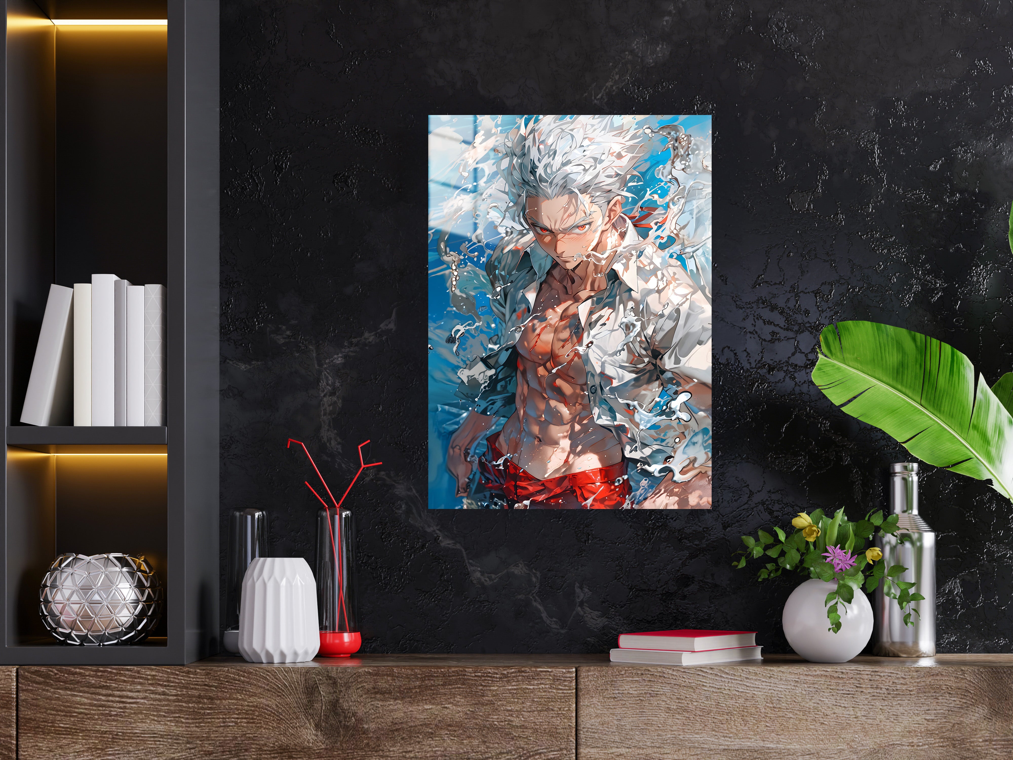 One Piece Zoro Crossover Metal Poster 733