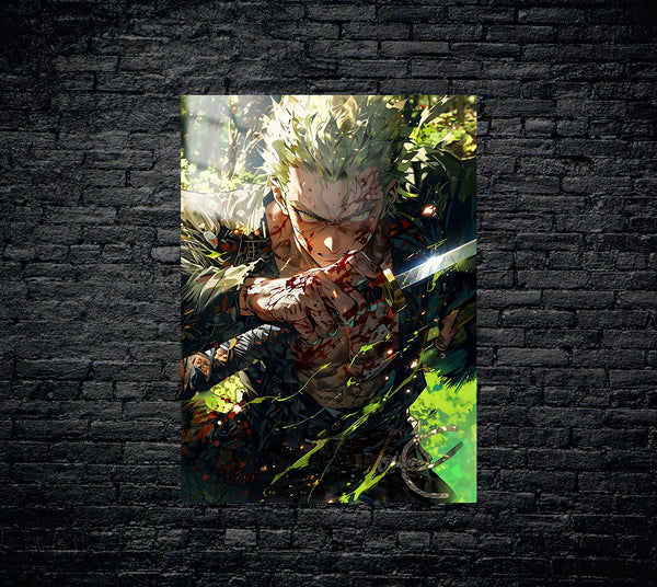 One Piece Zoro Metal Poster 734