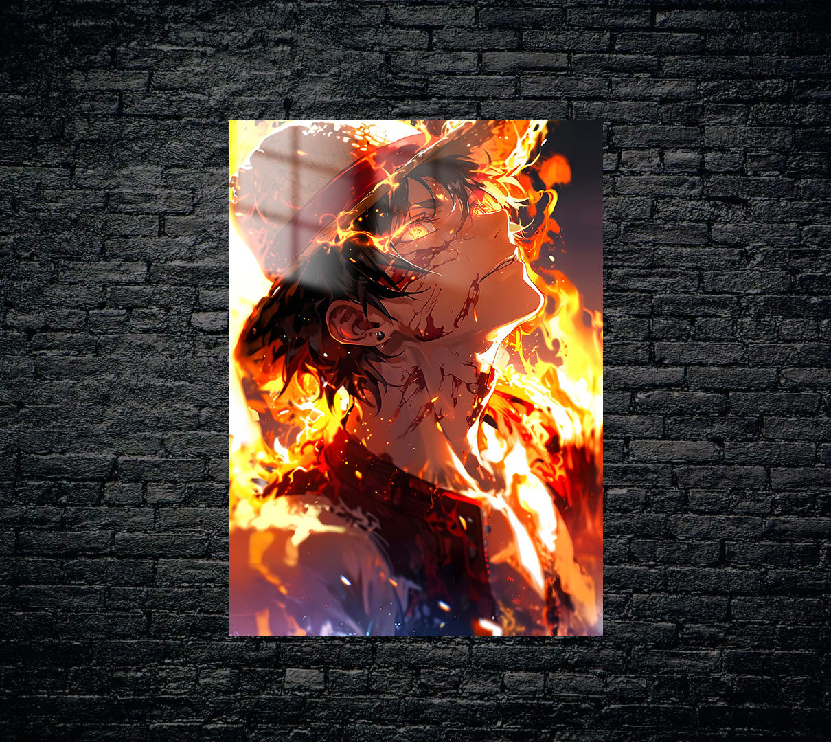 One Piece Luffy Metal Poster 735