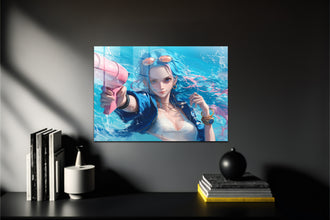 One Piece Nefertari Metal Poster 736
