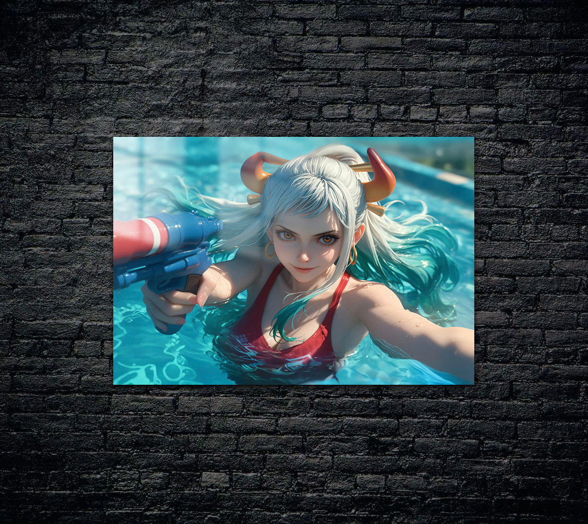 One Piece Yamato Metal Poster 739