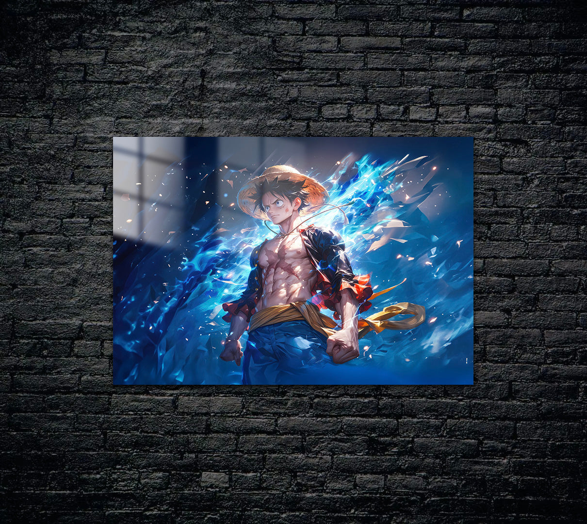 One Piece Luffy Metal Poster 740