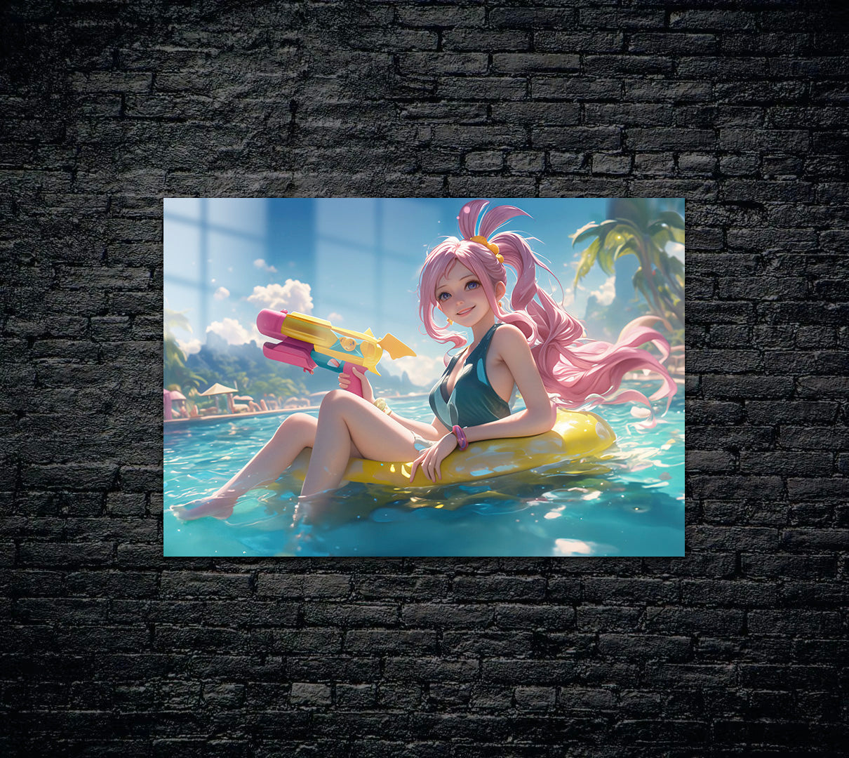 One Piece Shirahoshi Metal Poster 741