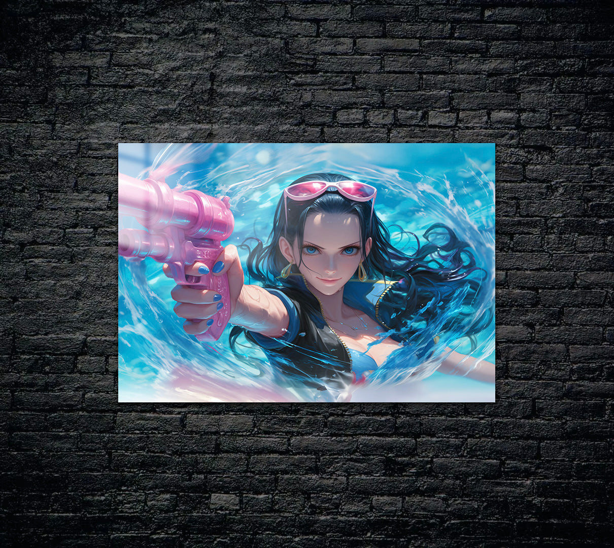 One Piece Nico Robin Metal Poster 731