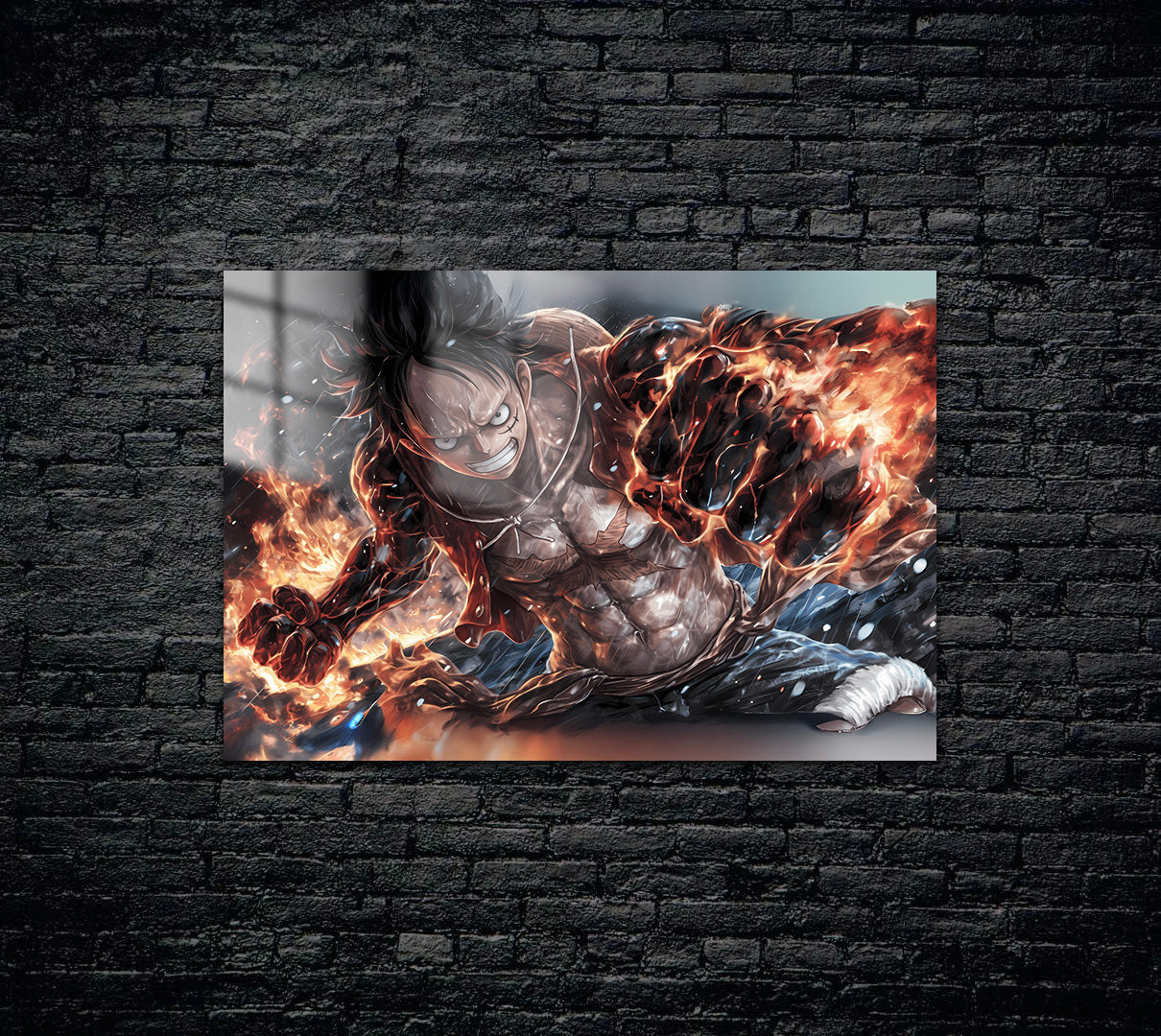 One Piece Luffy Metal Poster 745