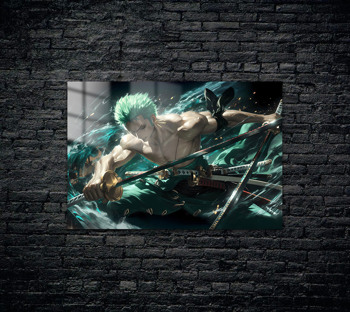One Piece Zoro Metal Poster 748