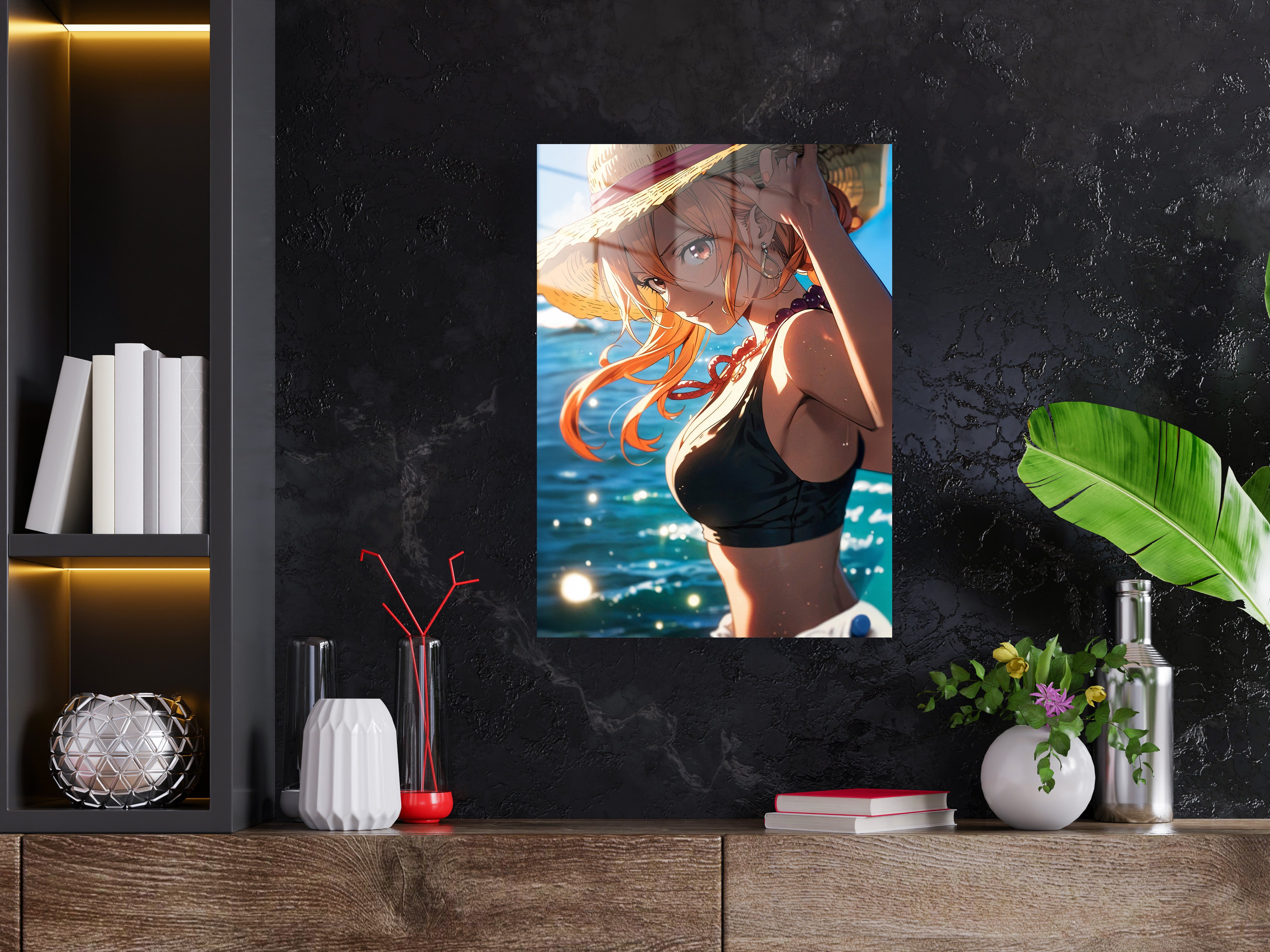 One Piece Nami Metal Poster 751