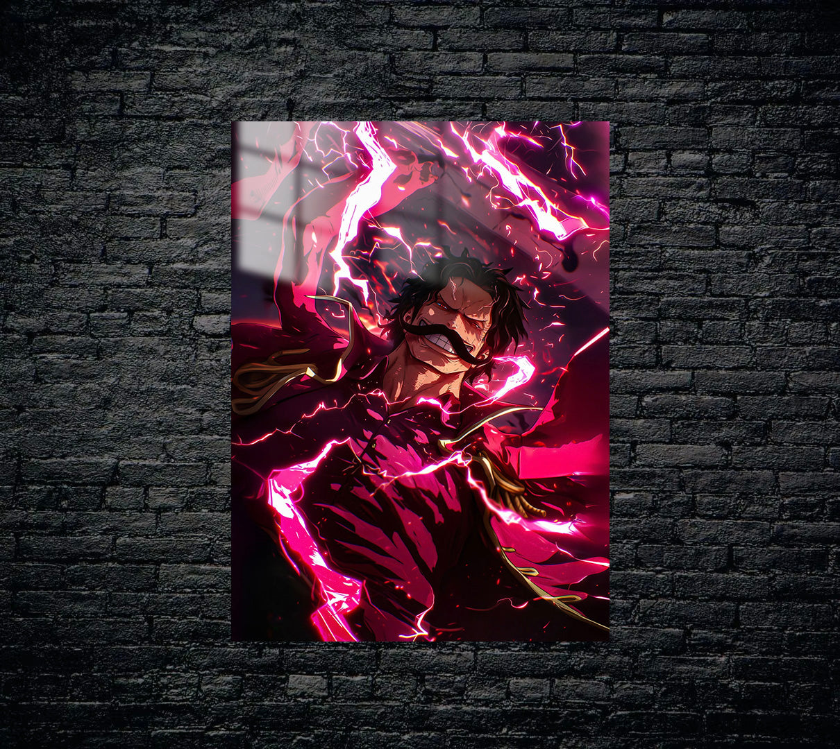 One Piece Gold D.Roger Metal Poster 752