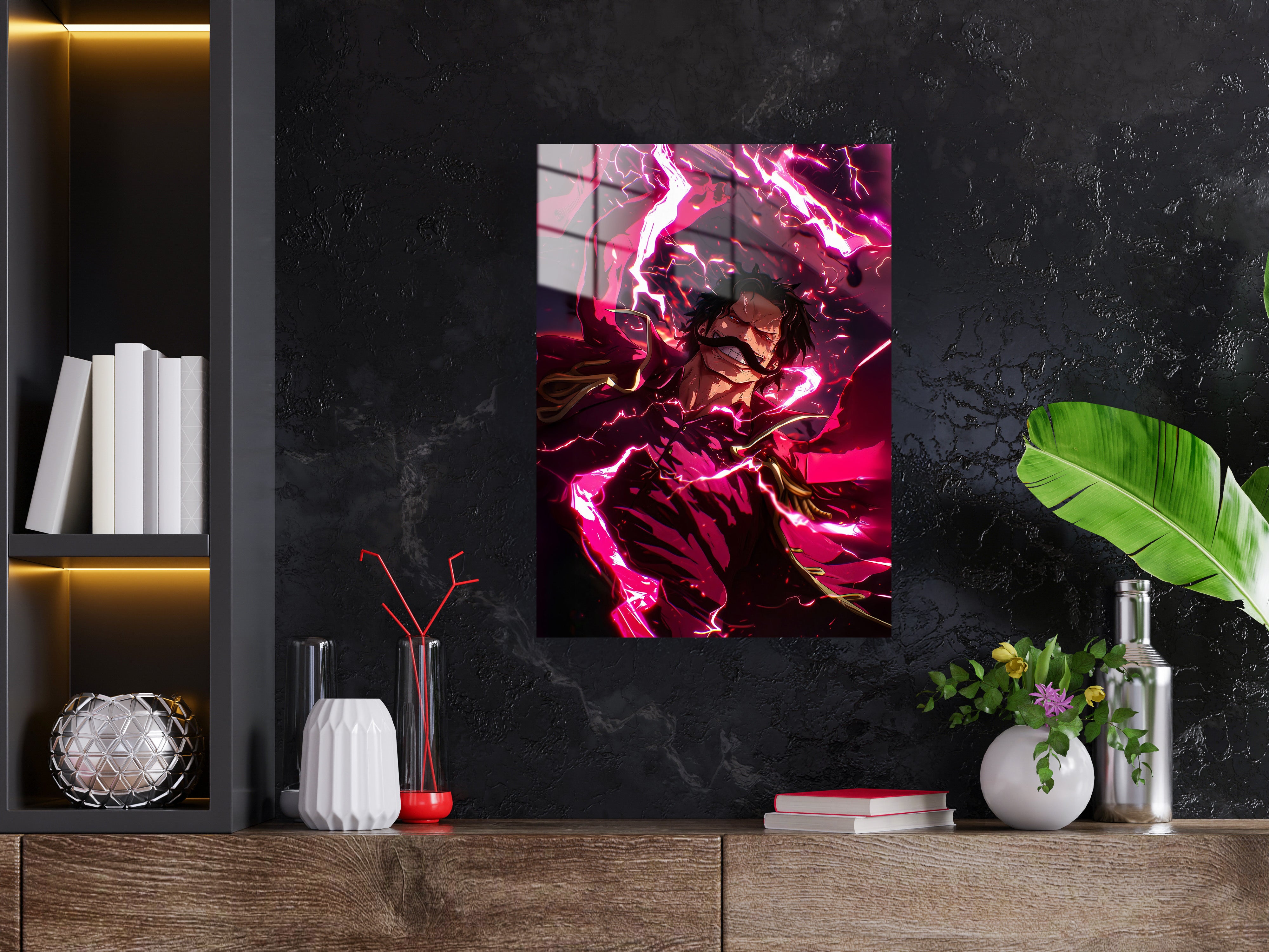 One Piece Gold D.Roger Metal Poster 752