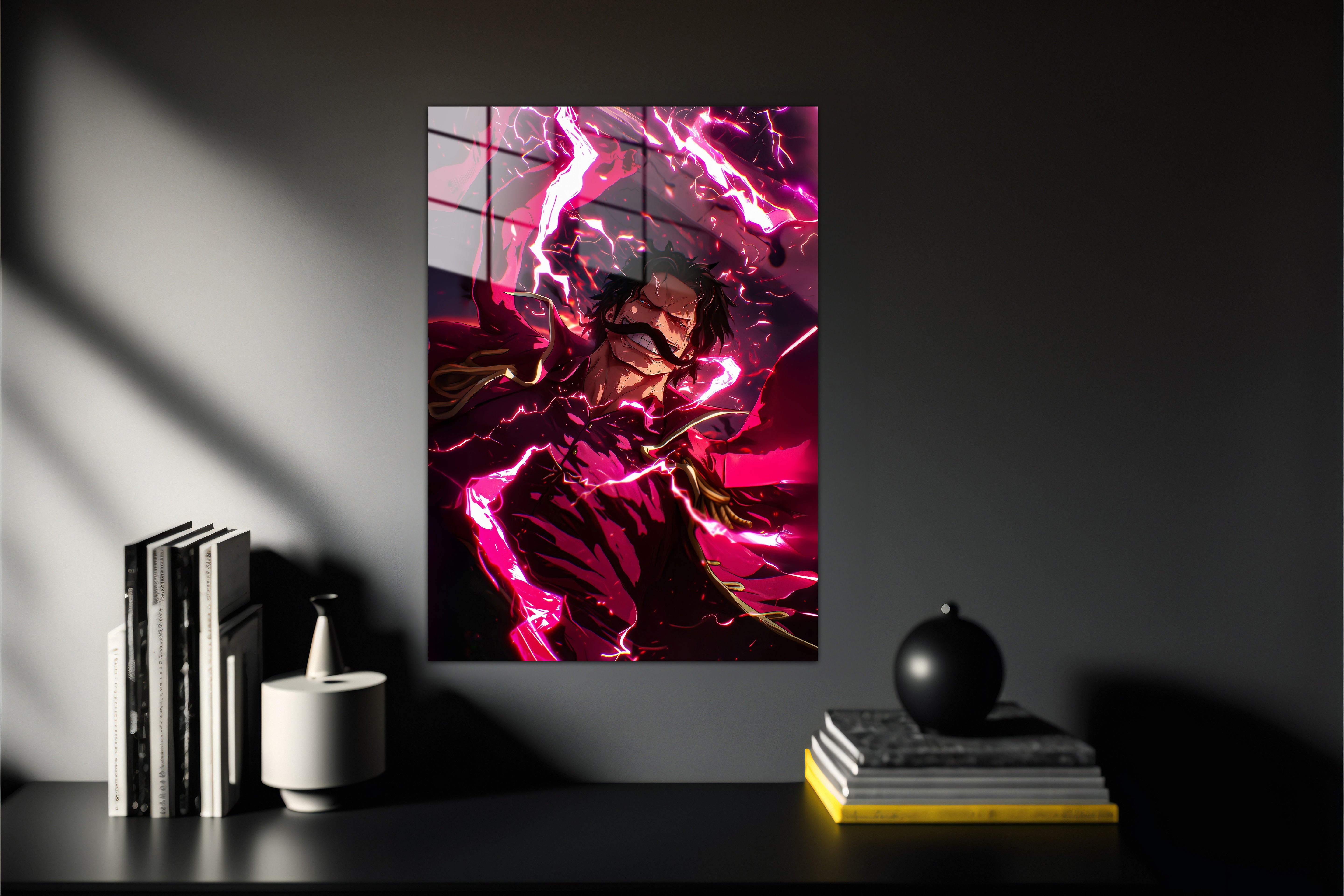 One Piece Gold D.Roger Metal Poster 752