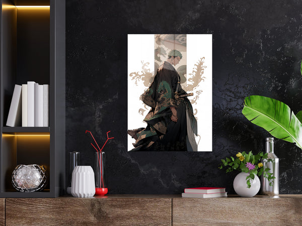 One Piece Zoro Crossover Metal Poster 742