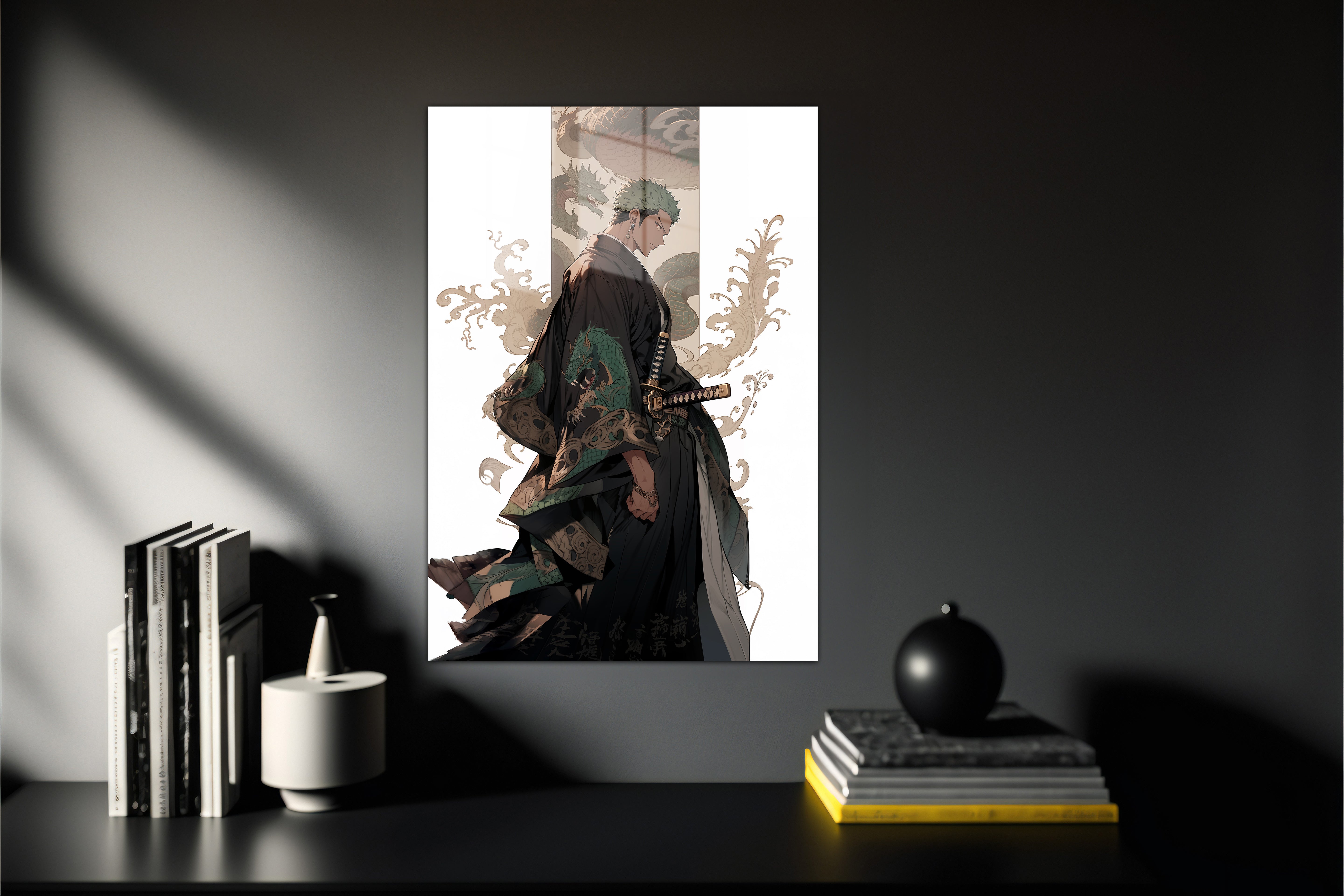 One Piece Zoro Crossover Metal Poster 742