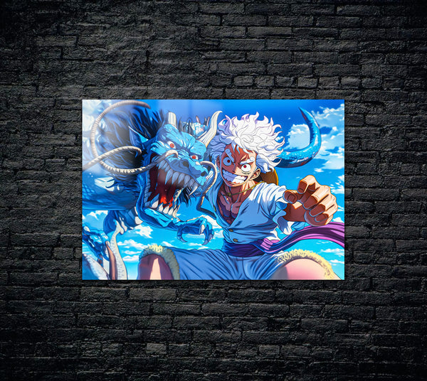 One Piece Luffy Metal Poster 754