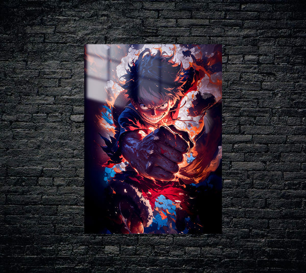 One Piece Luffy Metal Poster 756