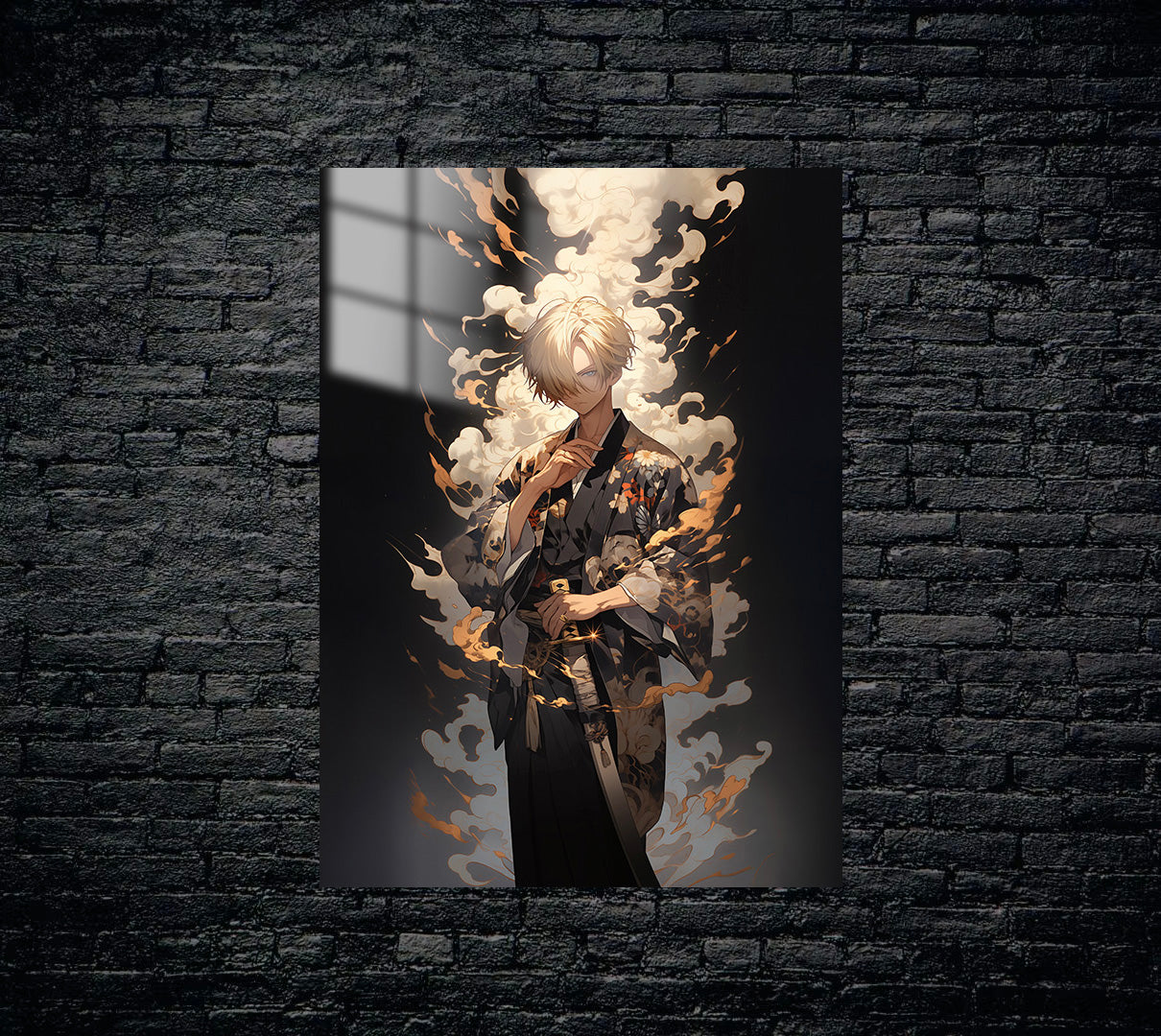 One Piece Sanji Crossover Metal Poster 758