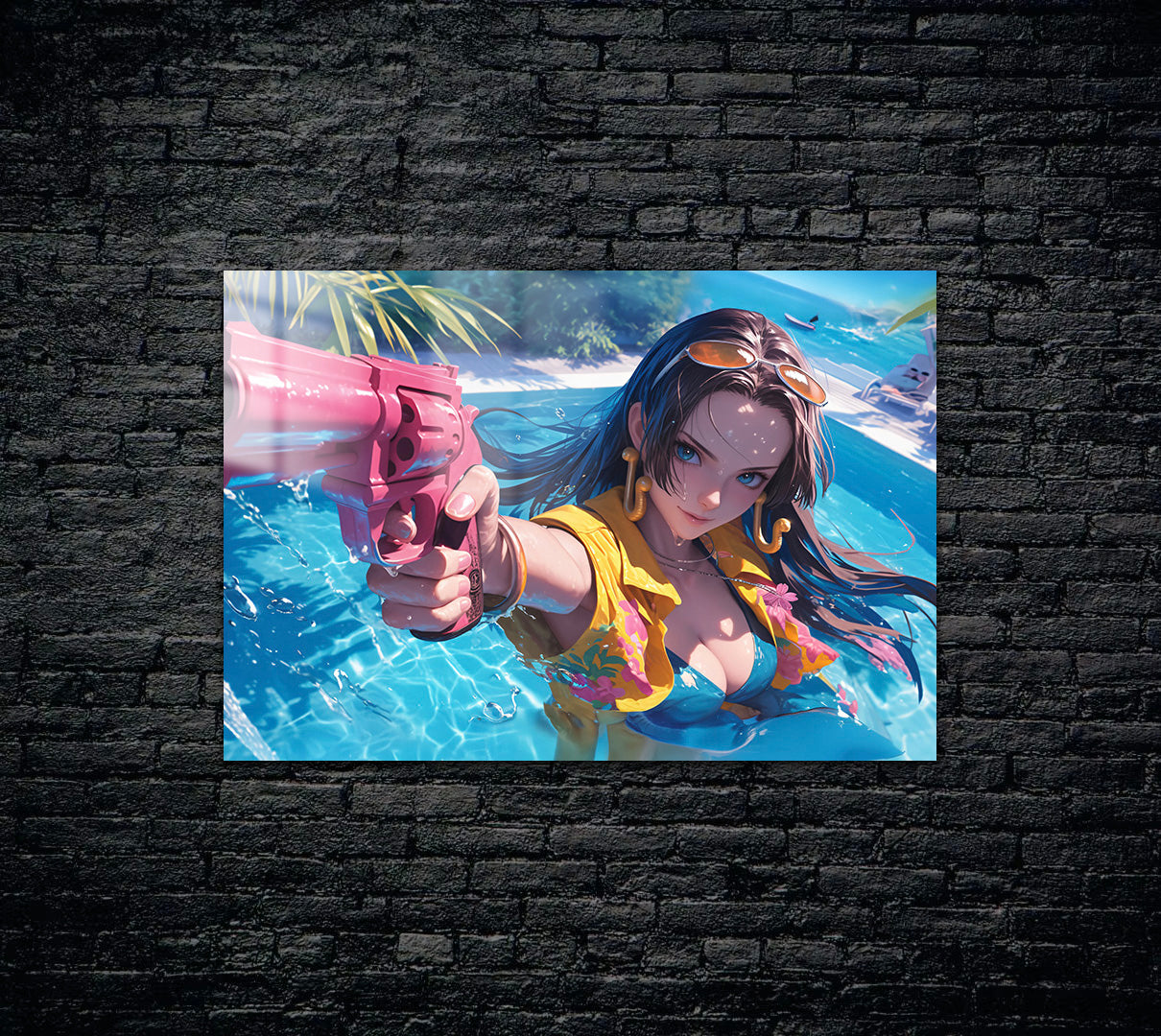 One Piece Boa Hancock Metal Poster 759