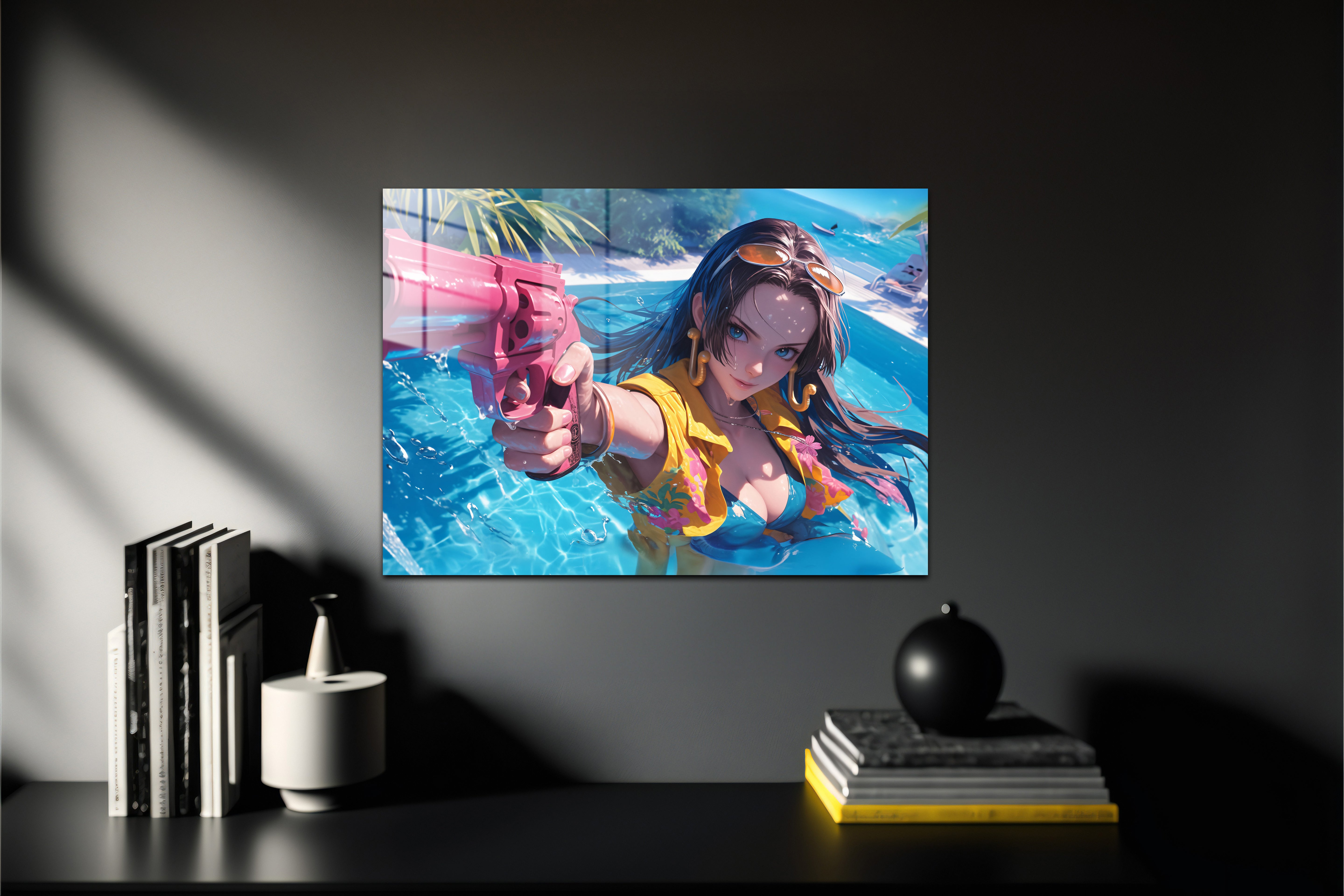 One Piece Boa Hancock Metal Poster 759