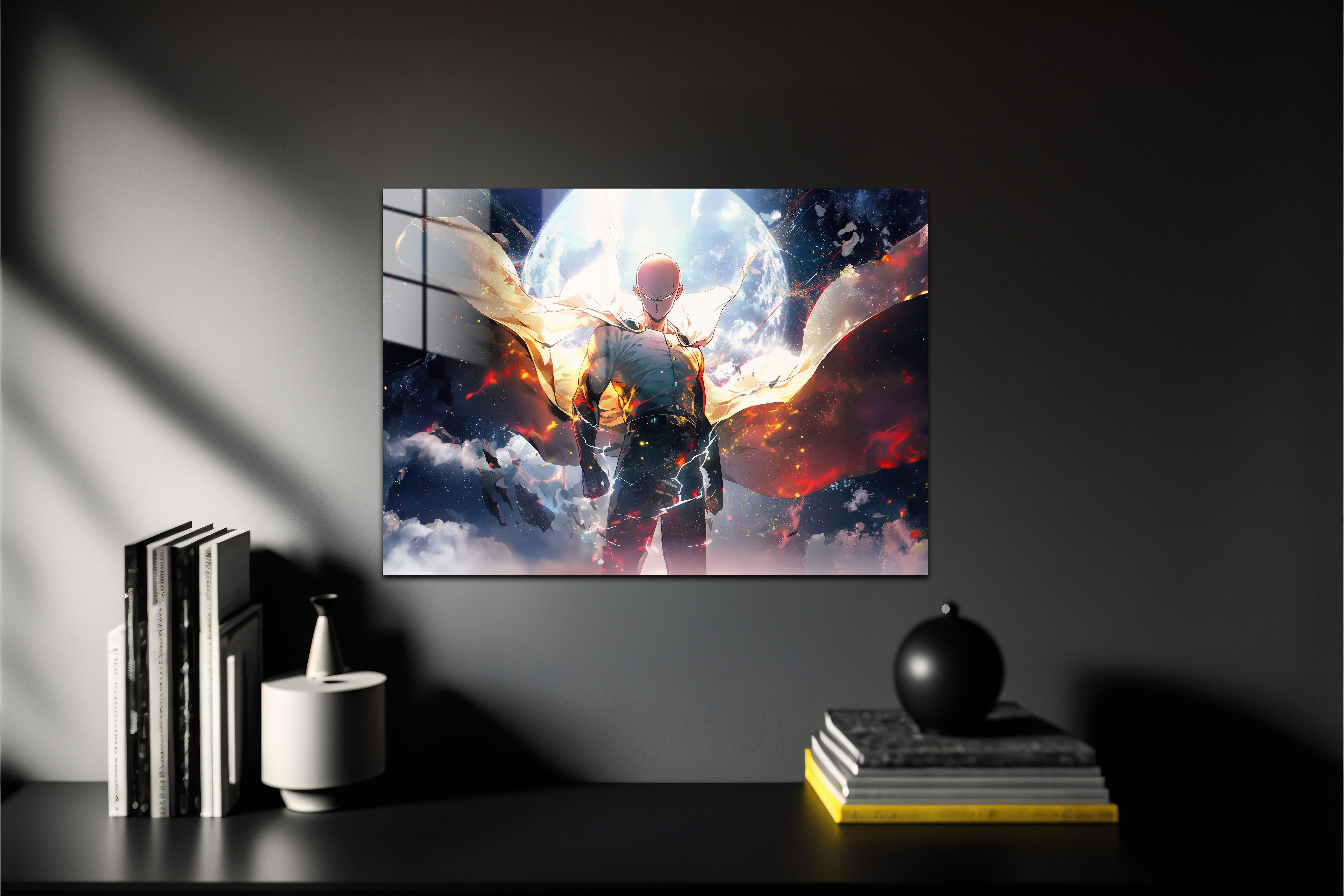 One Punch Man Saitama Metal Poster 764