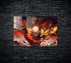 One Punch Man Saitama Metal Poster 766
