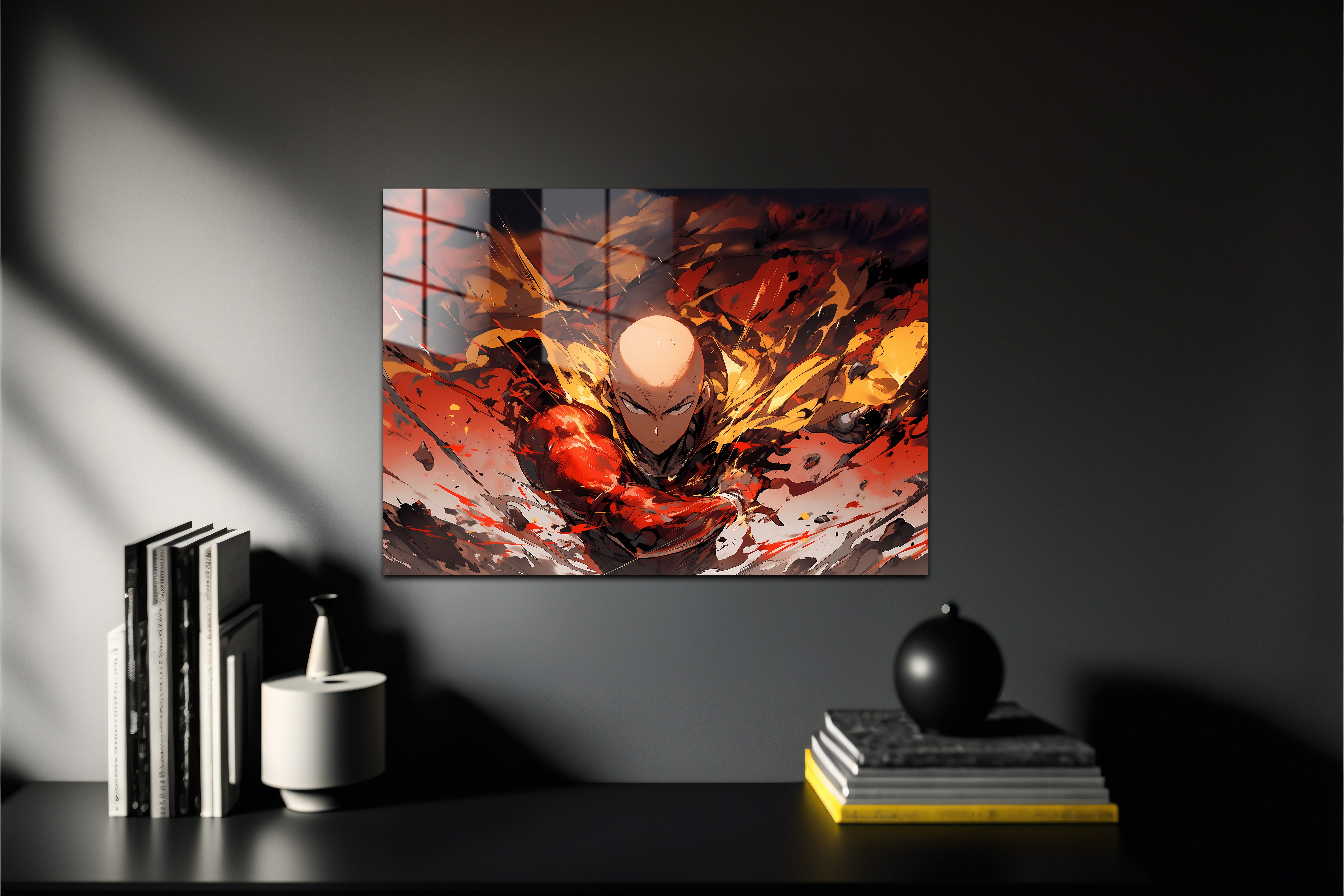 One Punch Man Saitama Metal Poster 766