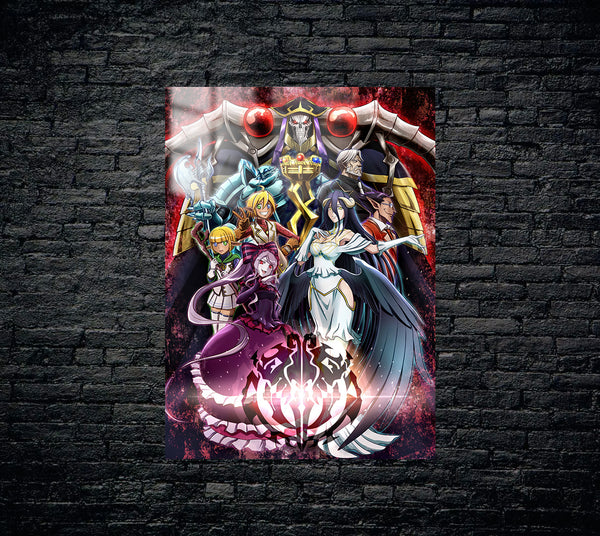 Overlord Metal Poster 1325