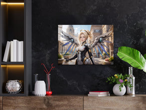Overwatch Mercy Metal Poster 771