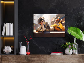 Overwatch Tracer Metal Poster 768