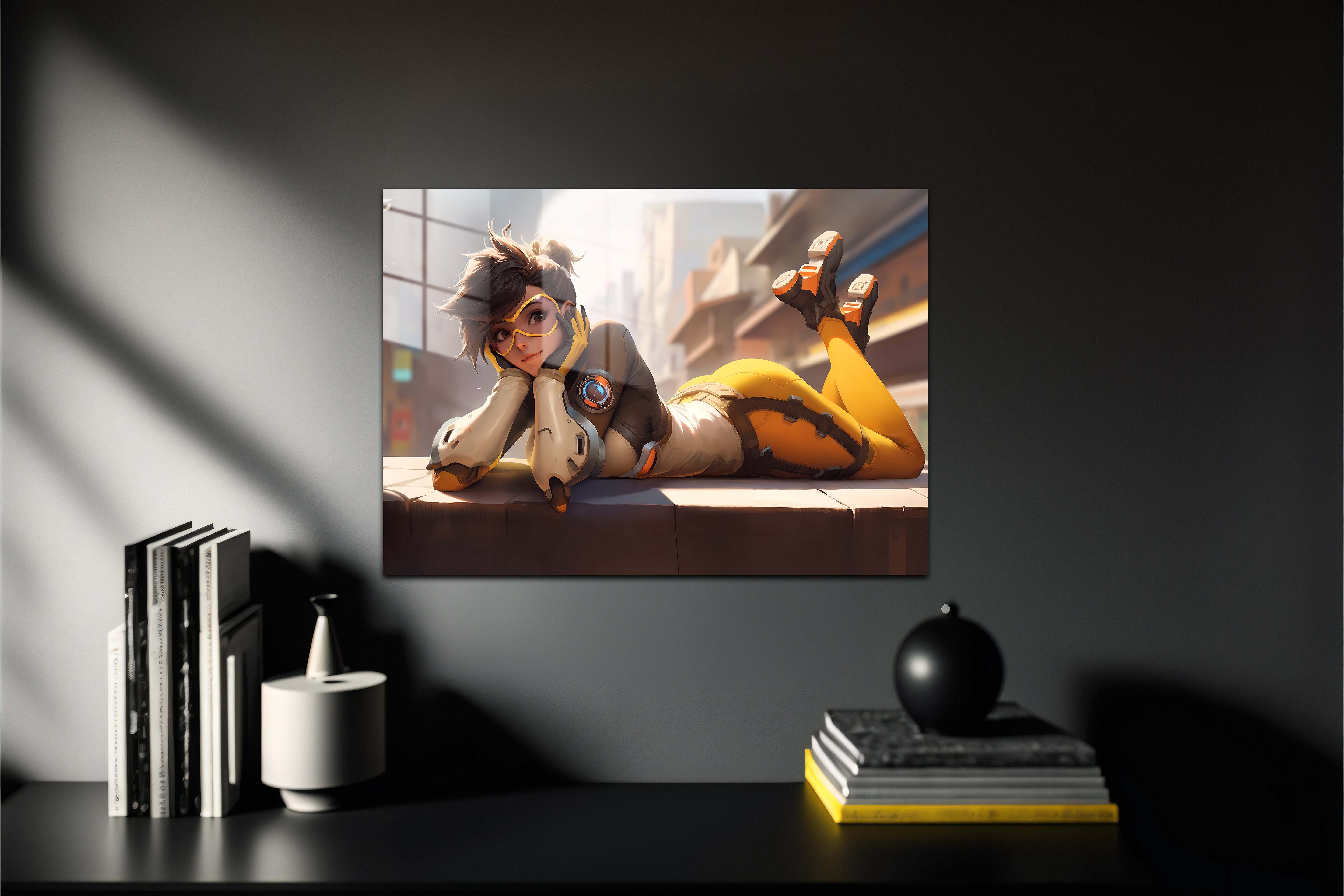 Overwatch Tracer Metal Poster 768