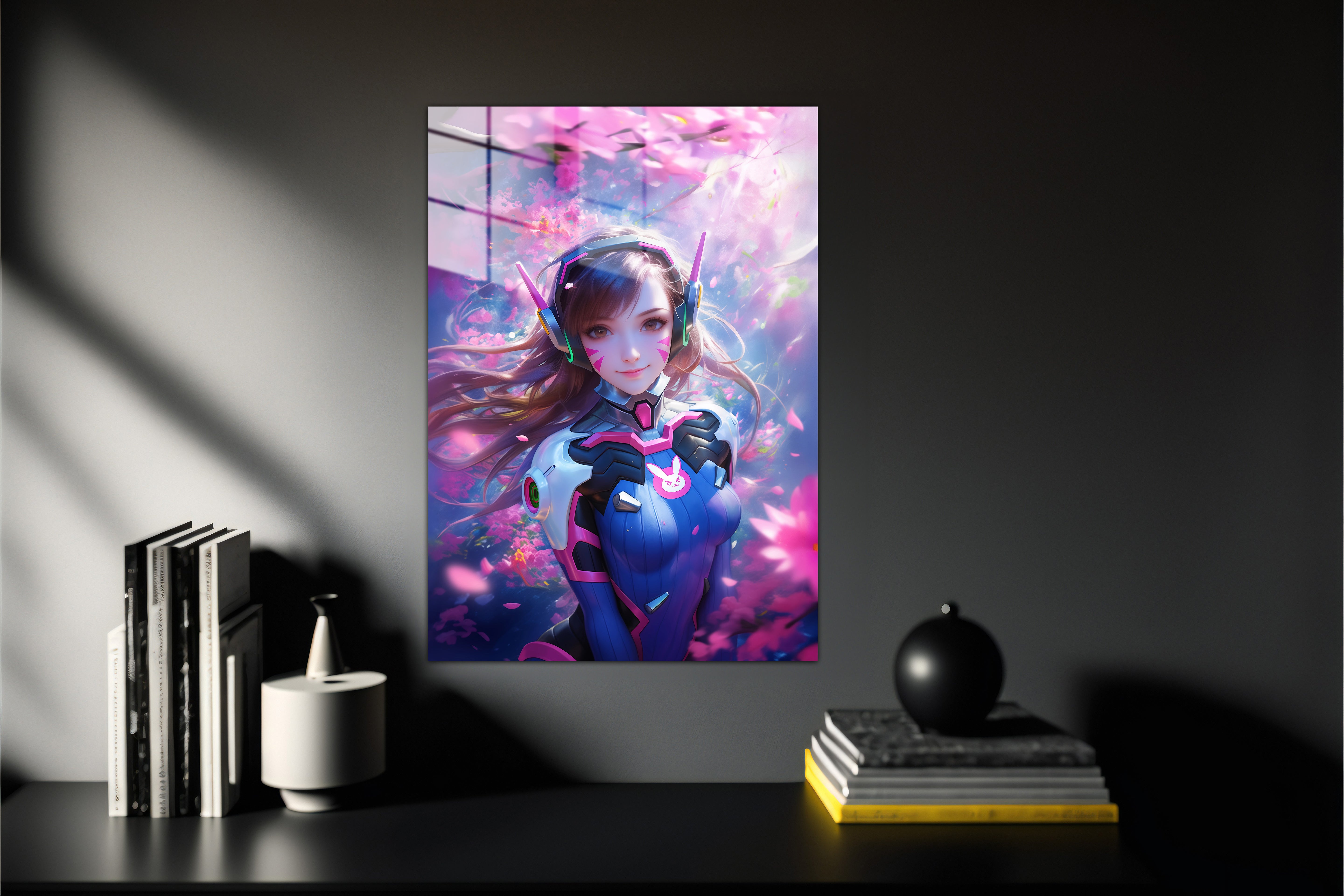 Overwatch Dva Metal Poster 776