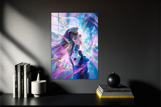 Overwatch Dva Metal Poster 777