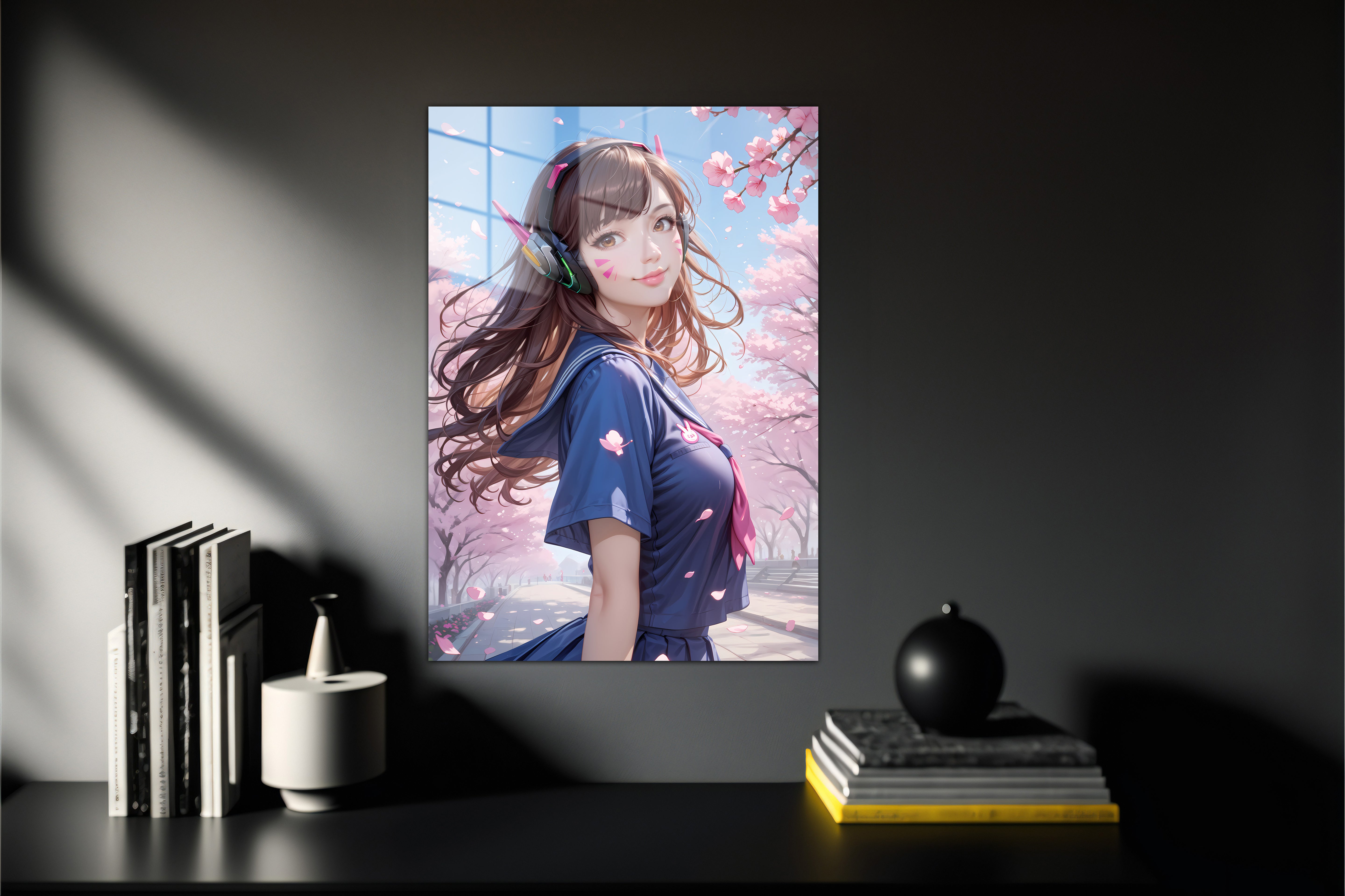 Overwatch Dva Metal Poster 781