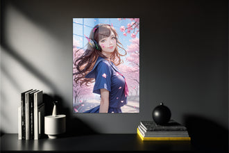 Overwatch Dva Metal Poster 781