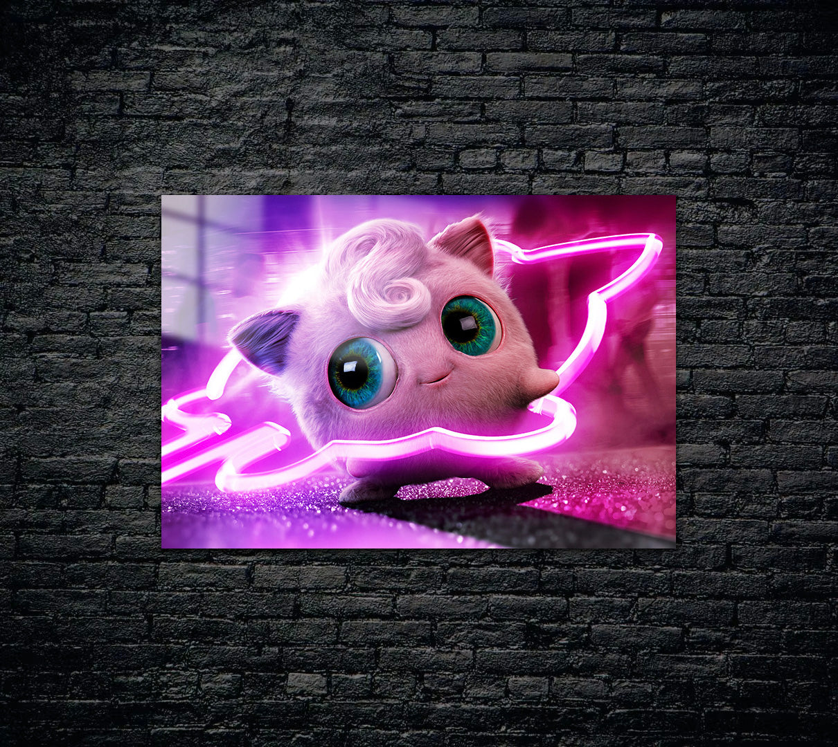 Pokemon Jigglypuff Metal Poster 784