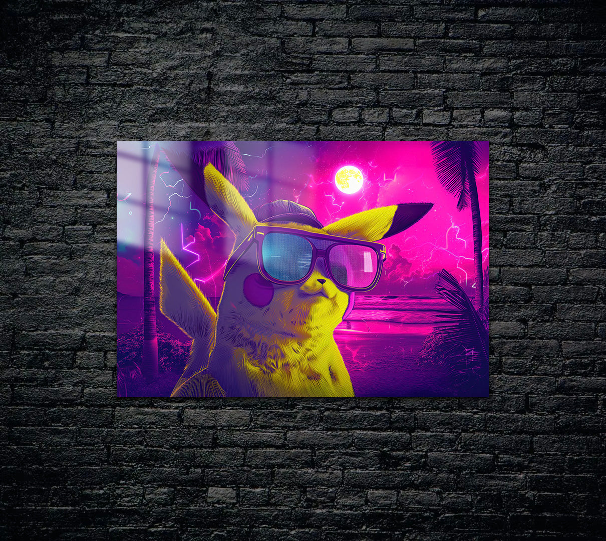 Pokemon Pikachu Metal Poster 785