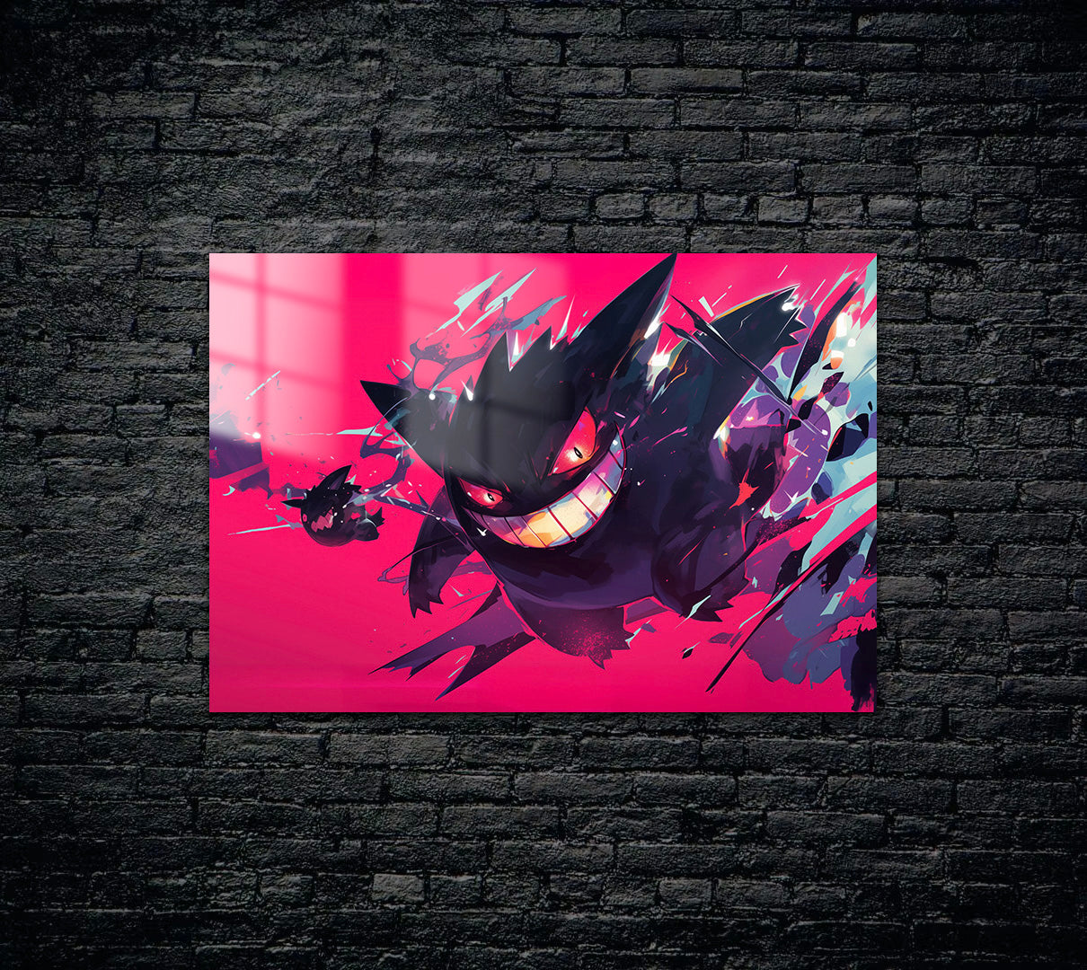 Pokemon Gengar Metal Poster 787