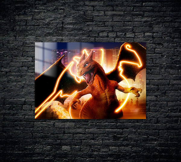 Pokemon Charizard Metal Poster 783