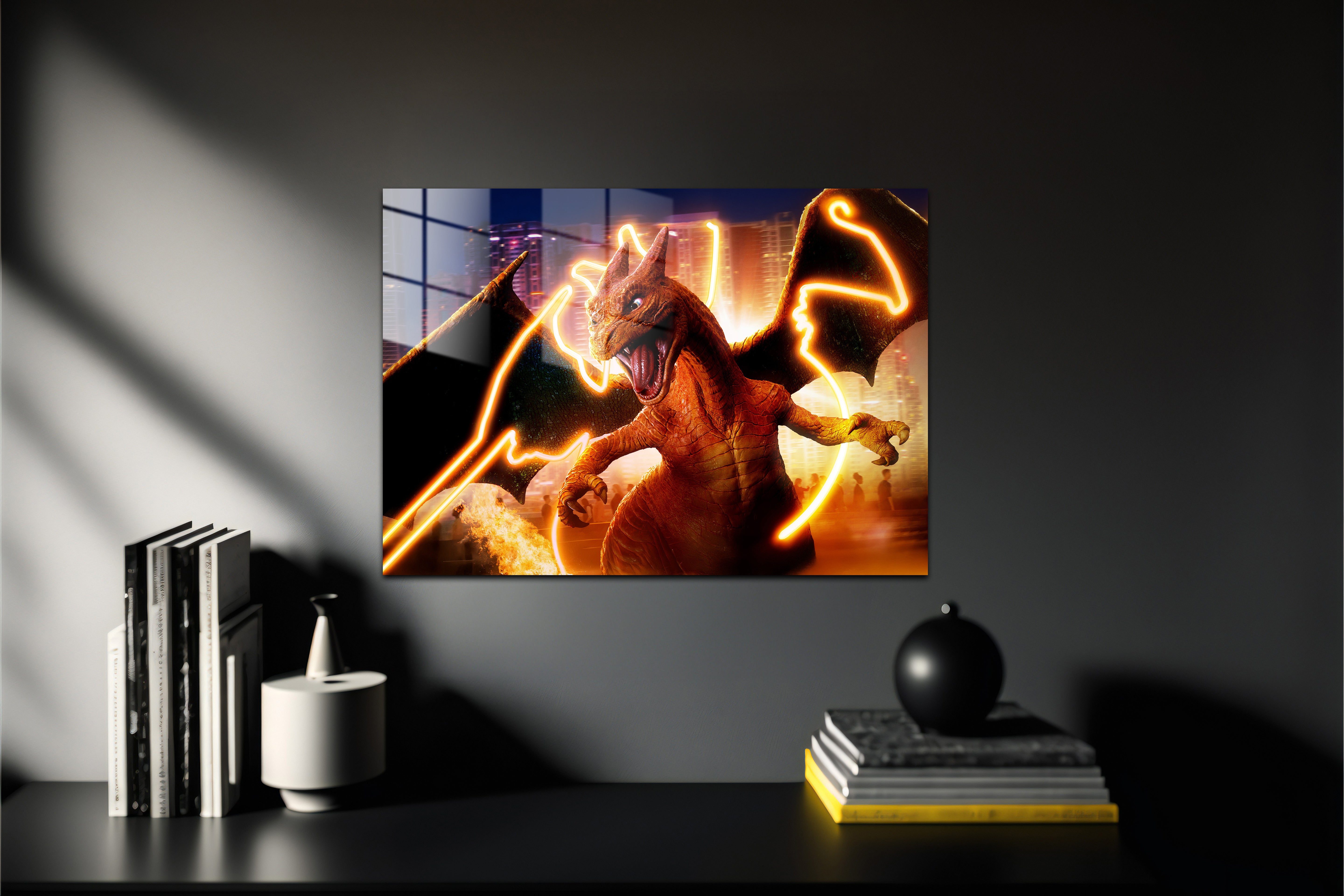 Pokemon Charizard Metal Poster 783