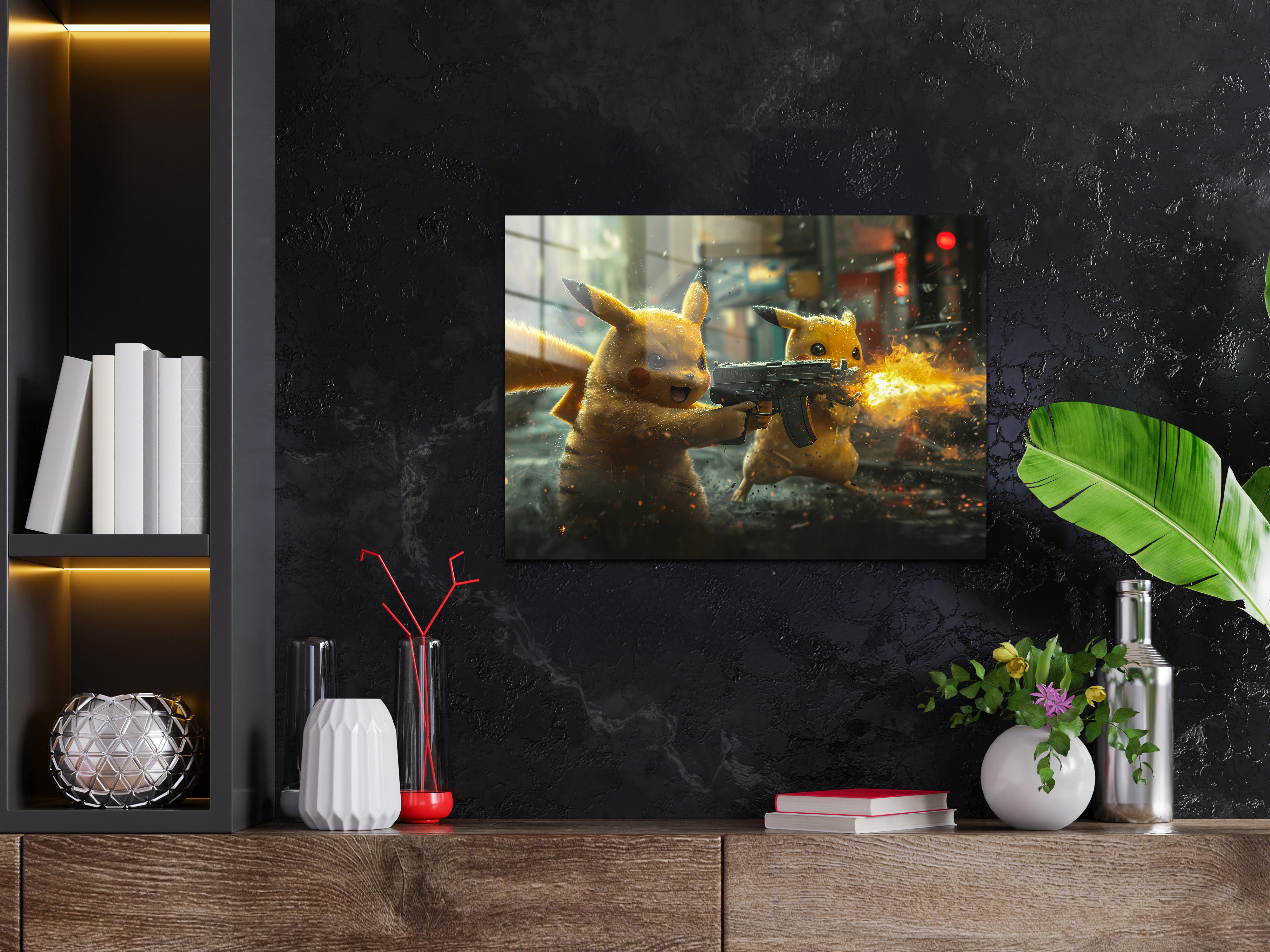 Pokemon Pikachu Metal Poster 789