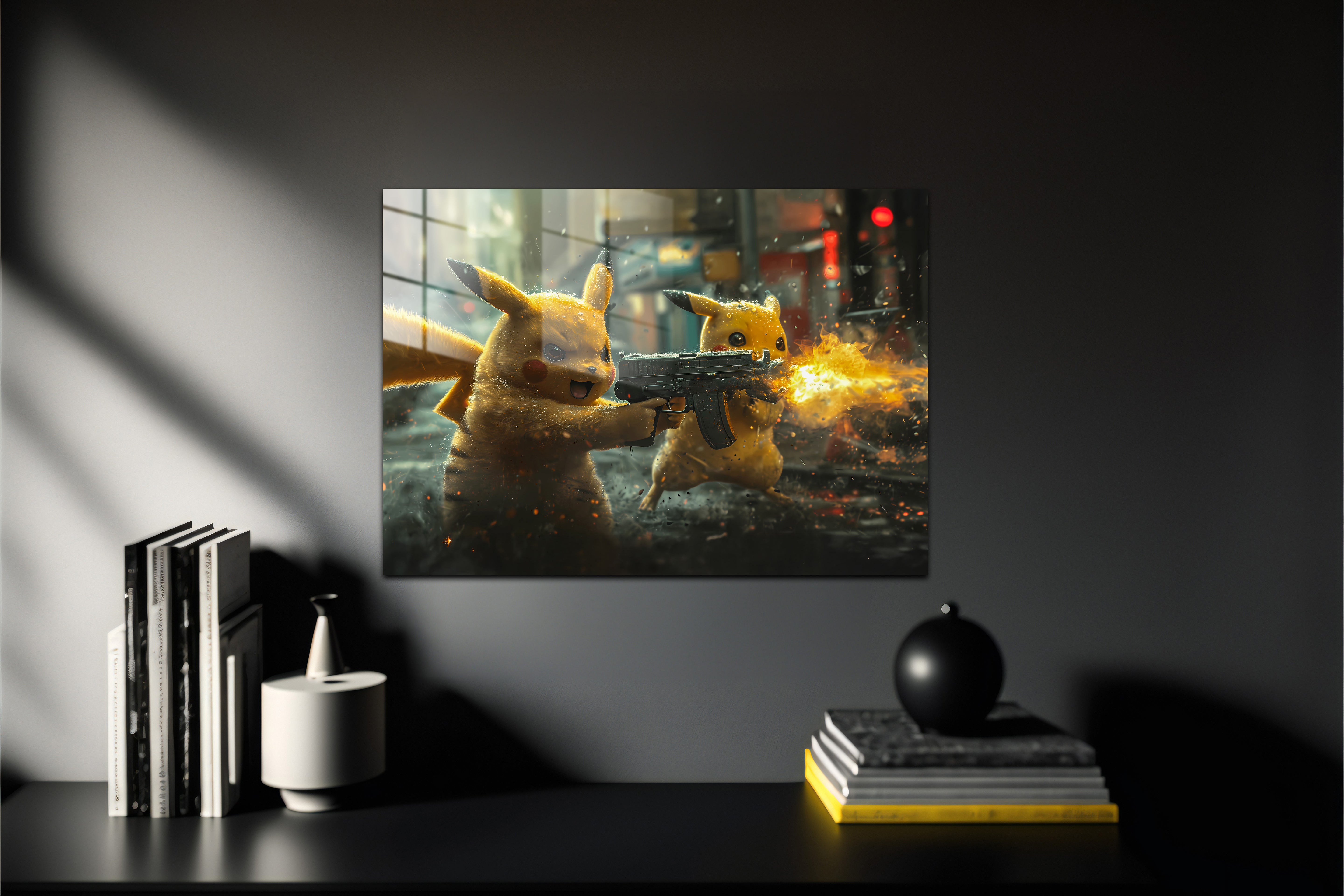 Pokemon Pikachu Metal Poster 789
