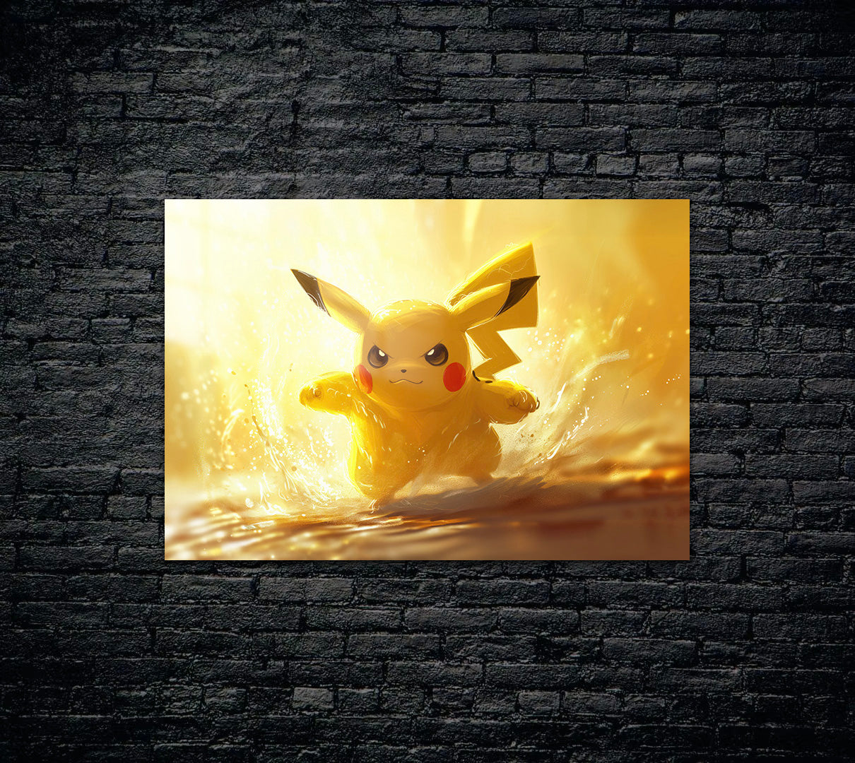 Pokemon Pikachu Metal Poster 790