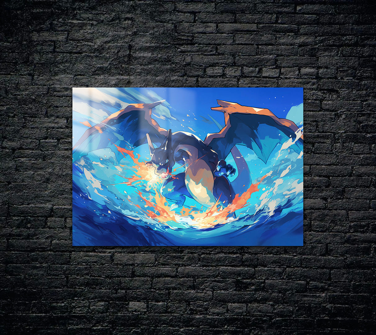 Pokemon Charizard Metal Poster 791