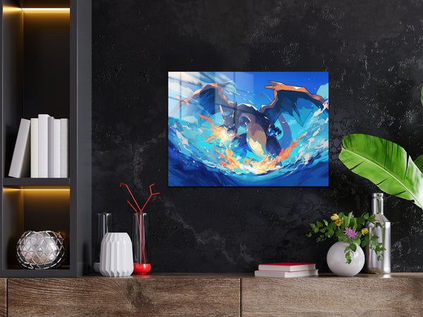 Pokemon Charizard Metal Poster 791